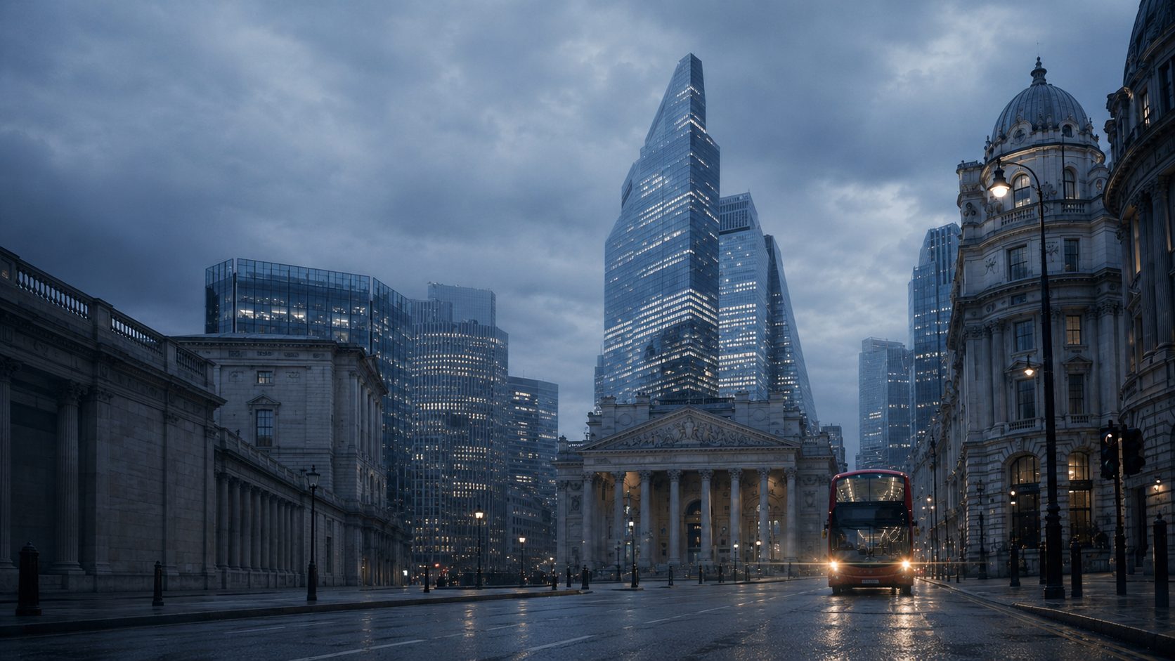London financial district